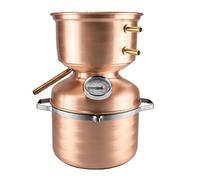 La Ramera Distillatore Alambicco da 5 Litri a Fungo per Grappa, Whisky, Brandy, ECC... …