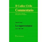 La rappresentanza. Artt. 1387-1400