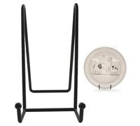 La rappresentazione del display, supporto decorativo | supporto per cavalletto in ferro nero per la visualizzazione, supporto per cornice portafoto cavalletto espositore supporto per libro di