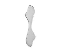 La raschiatura della scheda di Gua Sha dell'acciaio inossidabile, massaggiatore del corpo, sollevamento facciale per il muscolo che distende, tessuto molle riduce il dolore alla schiena