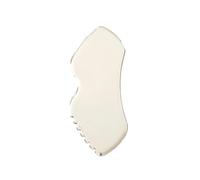 La raschiatura della scheda di Gua Sha dell'acciaio inossidabile, massaggiatore del corpo, sollevamento facciale per il muscolo che distende, tessuto molle riduce il dolore alla schiena