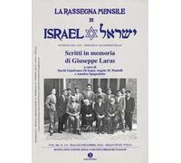 La rassegna mensile di Israel. Vol. 88/2-3: Scritti in memoria di Giuseppe Laras