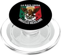 La Raza Unida Orgullo Mexicano Aquila Azteca Pride Chingon PopSockets PopGrip per MagSafe