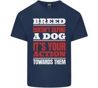 La Razza Non Definisce Un Cane Azioni Fanno T-Shirt Per Bambini