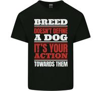 La Razza Non Definisce Un Cane Azioni Fanno T-Shirt Per Bambini