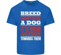 La Razza Non Definisce Un Cane Azioni Fanno T-Shirt Per Bambini