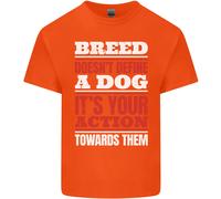 La Razza Non Definisce Un Cane Azioni Fanno T-Shirt Per Bambini