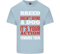 La Razza Non Definisce Un Cane Azioni Fanno T-Shirt Per Bambini