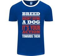 La Razza Non Definisce Un Cane Azioni Uomo Ringer T-Shirt FotL