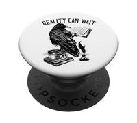 La realtà del corvo del corvo può aspettare, libri PopSockets PopGrip Adesivo