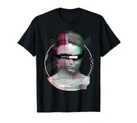 La realtà è un'illusione Glitchcore Maglietta estetica Maglietta