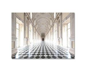 La Reggia di Venaria Quadri Wall Art Canvas Print Poster E Stampe Italia Building Dipinti per Camera Da Letto House Decor 42x60cm(17x24in) Senza cornice