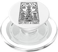 La regina del giocatore di scacchi dà un pezzo una possibilità citazione in stile Art Nouveau PopSockets PopGrip per MagSafe
