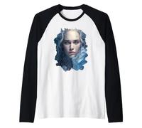 La Regina dell'invincibile Regno ghiacciato Maglia con Maniche Raglan