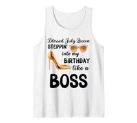 La Regina di luglio Benedetta Steppin Into My Birthday Like A Boss Fun Canotta