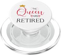 La regina si è ritirata 2023 divertenti donne in pensione nonna PopSockets PopGrip per MagSafe