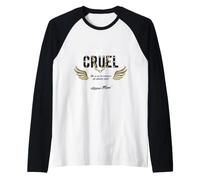 La Reina del Flow - Crudele Maglia con Maniche Raglan