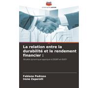 La relation entre la durabilité et le rendement financier :: Modèle dynamique appliqué à ESGB11 et ISUS11