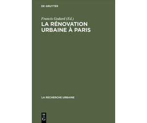 La rénovation urbaine à Paris (Copertina rigida) Recherche Urbaine