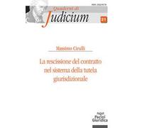 La rescissione del contratto nel sistema della tutela giurisdizionale