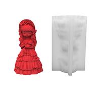 La resina a forma di ragazza fa gli strumenti dell'argilla del silicone per la fabbricazione a mano degli amanti delle forme del sapone