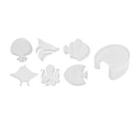 La resina modella la muffa del cuscinetto della tazza a forma di creatura del silicone per le muffe della colata per l'epossi