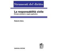 La responsabilità civile. Principi ordinatori e regole applicative