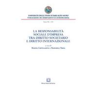 Responsabilità Sociale D'Impresa Tra Dir Societario E Internazionaz