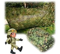 La rete di mascheramento. Parasole mimetico di livello militare, verde, diverse misure(5x6m/16.4x19.7ft)