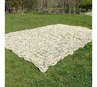 La rete di mascheramento. Rete mimetica con protezione solare Oxford 210D, beige, diverse misure(3x3m/9.8x9.8ft)