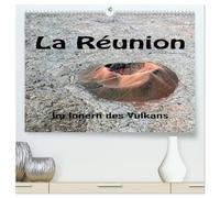 La Réunion, Im Inneren des Vulkans (hochwertiger Premium Wandkalender 2026 DIN A2 quer), Kunstdruck in Hochglanz: Der Piton de la Fournaise auf La Réunion ist einer der aktivsten Vulkane der Erde