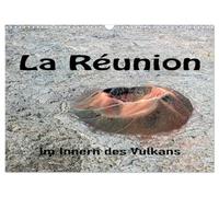 La Réunion, Im Inneren des Vulkans (Wandkalender 2026 DIN A3 quer), CALVENDO Monatskalender: Der Piton de la Fournaise auf La Réunion ist einer der aktivsten Vulkane der Erde