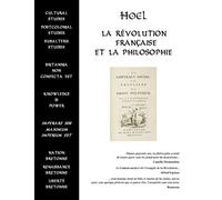 La révolution française et la philosophie