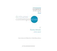 La revue des lettres modernes 2024 - 10 - mathieu riboulet. ecrire ouvert: MATHIEU RIBOULET. ECRIRE OUVERT