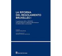 La riforma del regolamento di Bruxelles I. Il regolamento (UE) n. 1215/2012 sulla giurisdizione e l'efficacia delle decisioni in materia civile e commerciale