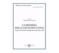 La riforma della giustizia civile. Prospettive di attuazione della legge 26 novembre 2021, n. 206