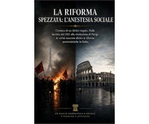 La Riforma Spezzata: L'Anestesia Sociale: Cronaca di un diritto negato. Dalle lacrime e sangue del 2011 alla rivoluzione di Parigi: le verità nascoste dietro le riforme pensionistiche in Italia