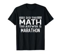 La Risposta è Maratona Divertente Insegnante di Matematica Studente Maglietta