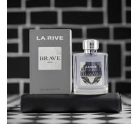 LA RIVE BRAVE MAN - Eau de Toilette da uomo, 100 ml, fragranza piena di forza e determinazione
