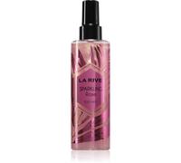 La Rive Sparkling Rose spray corpo con glitter da donna 200 ml