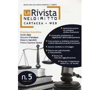 La rivista di Neldiritto (2013). Vol. 5