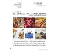 La rivista di scienza dell'alimentazione (2022). Vol. 3