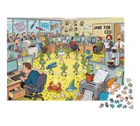 La rivolta delle forniture per ufficio Puzzle in Legno Impermeabile Puzzles Da 1000 Pezzi Regali Per Adulti Colorati Giochi Di Impegnativi