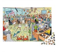 La rivolta delle forniture per ufficio Puzzle in Legno Impermeabile Puzzles Da 1000 Pezzi Regali Per Adulti Impossibili Giochi Di Impegnativi