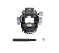 La robusta testa del treppiede supporta un carico di 6 kg con base ampia per una maggiore stabilità durante l'uso prolungato Testa fluida