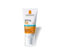La Roche-Posay Anthelios UVMUNE 400 Hydrating Cream SPF50+ protezione solare trasparente e non profumata per pelli sensibili, con una formula resistente all'acqua 50 ml per donna