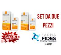 La roche posay anthelios ultra fluido invisibile - spf 30 2 pezzi da 50 ml l'uno