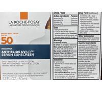 La Roche-Posay Anthelios UV Air Serum Sunscreen SPF 50 1.7oz 2 PACK New Sealed
