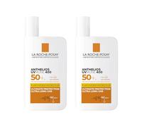 La Roche-Posay Anthelios UVMune 400 Fluido SPF50+ [Confezione da 2] x 50 ml | Protezione Solare Ultra-Leggero Anti-UVA Ultra Lunghi, Resistente ad Acqua e Sudore