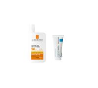 La Roche Posay Anthelios UVmune 400 Invisible Fluid SPF50+ - 50ml (1ea) + Cicaplast Baume B5+ - 100ml (1ea) Set